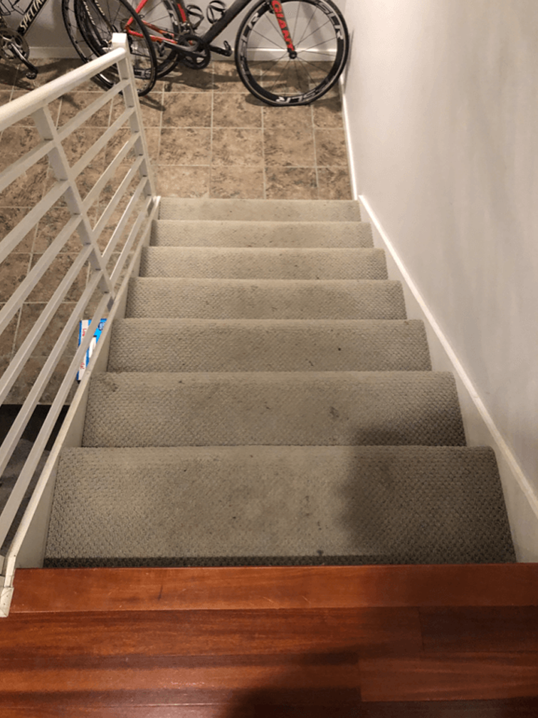 Kelly-stairs-carpeting-before
