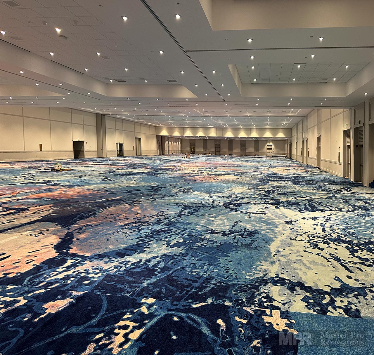 Pacifica-Ballrooms-Renovation-Project-Carpet-Flooring-after-Master-Pro-Renovations-1
